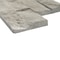 Msi Gray Oak Split Face Ledger Corner 6 in.  X 18 in.  Marble Wall Tile, 6PK ZOR-PNL-0116 - alternate 3